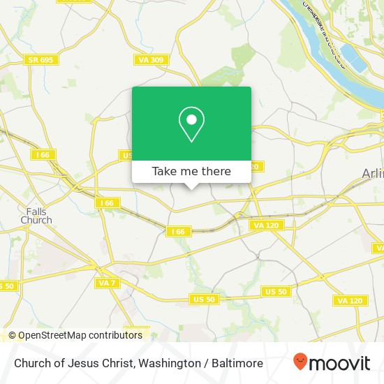 Church of Jesus Christ map