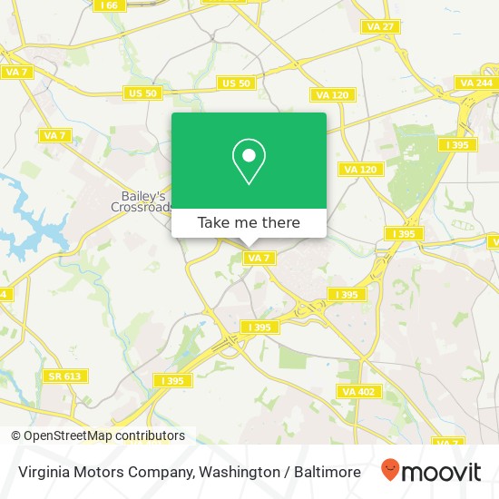 Mapa de Virginia Motors Company