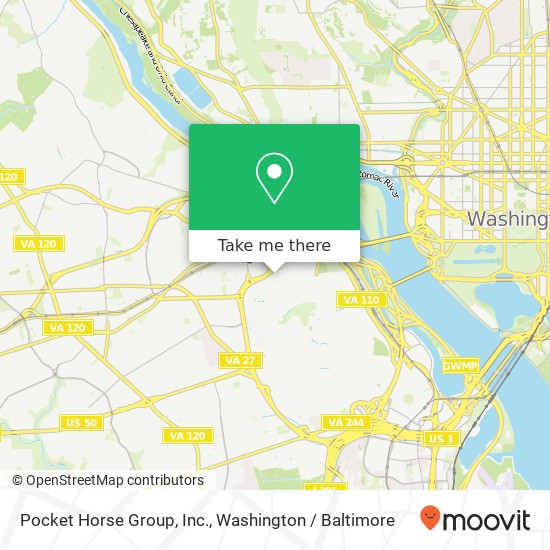 Mapa de Pocket Horse Group, Inc.