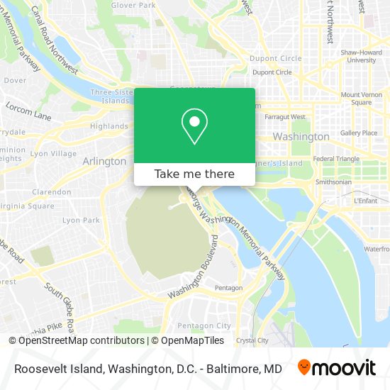 Roosevelt Island map