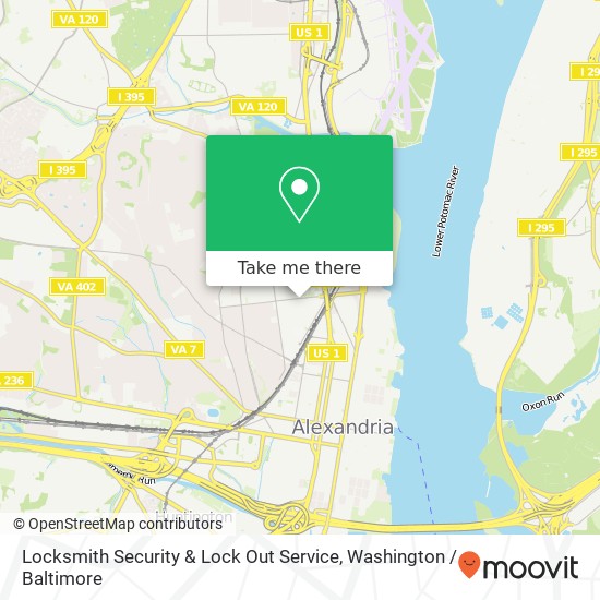 Mapa de Locksmith Security & Lock Out Service