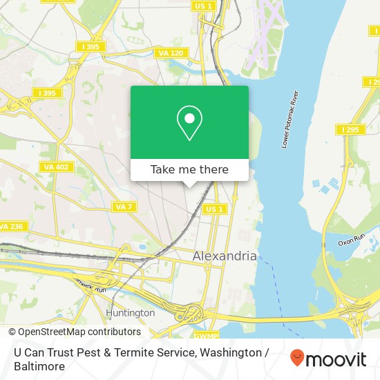 U Can Trust Pest & Termite Service map