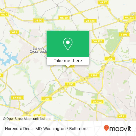 Mapa de Narendra Desai, MD