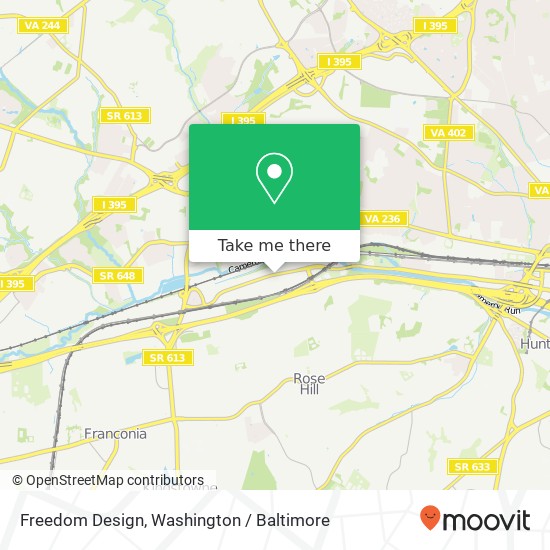 Freedom Design map