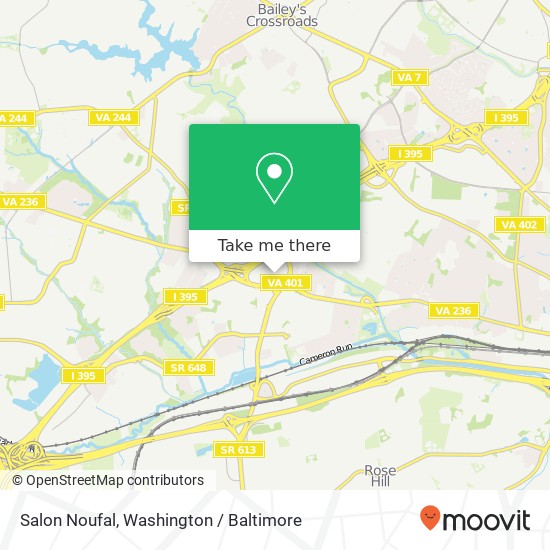 Salon Noufal map