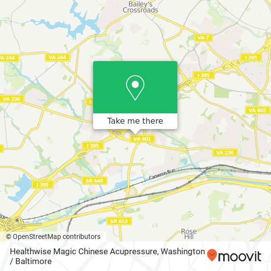 Mapa de Healthwise Magic Chinese Acupressure