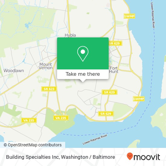 Building Specialties Inc map