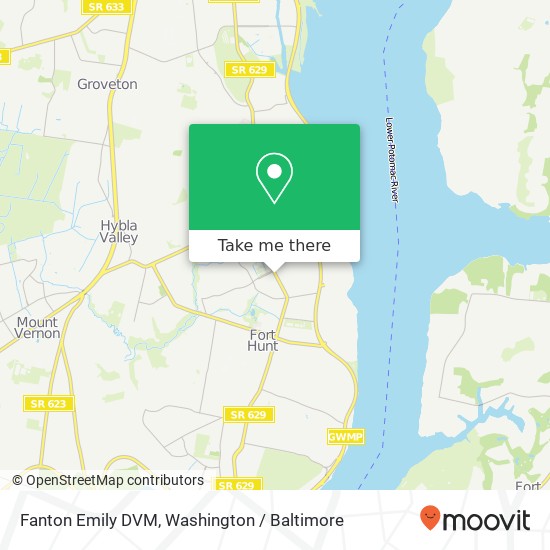 Mapa de Fanton Emily DVM