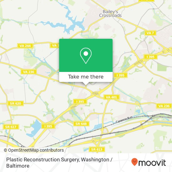 Plastic Reconstruction Surgery map