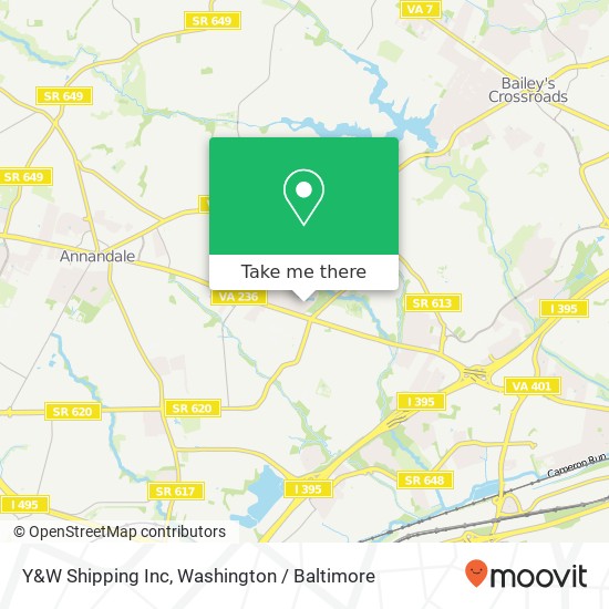 Y&W Shipping Inc map