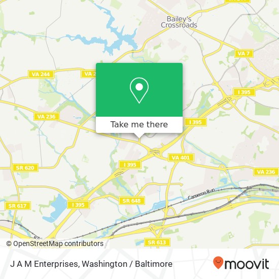 Mapa de J A M Enterprises