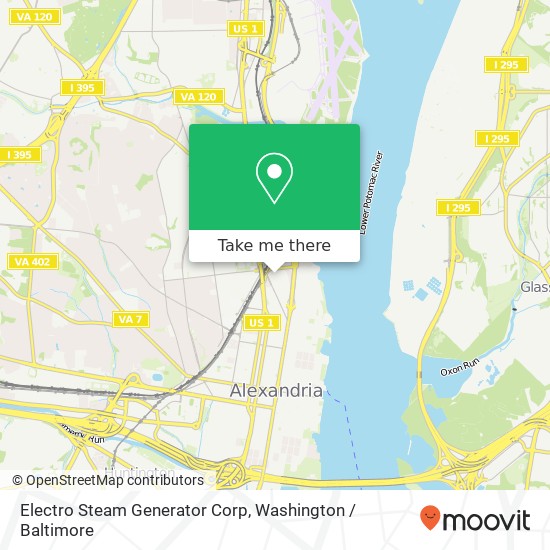 Electro Steam Generator Corp map