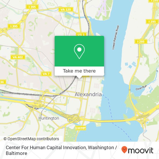 Center For Human Capital Innovation map