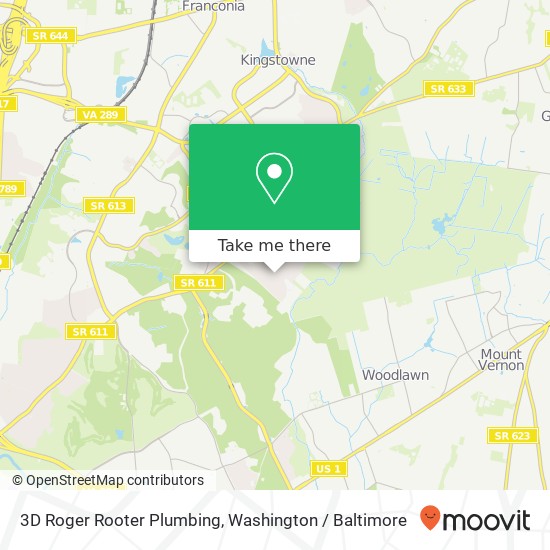 3D Roger Rooter Plumbing map