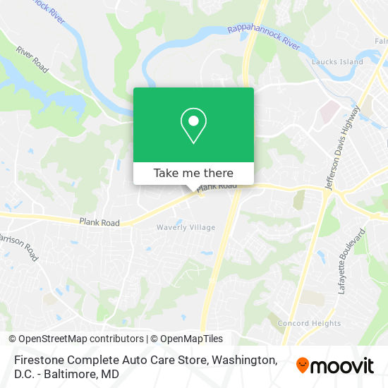 Firestone Complete Auto Care Store map