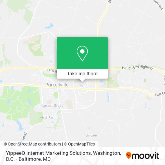 Mapa de YippeeO Internet Marketing Solutions