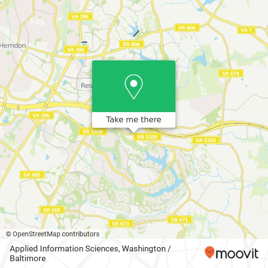 Applied Information Sciences map