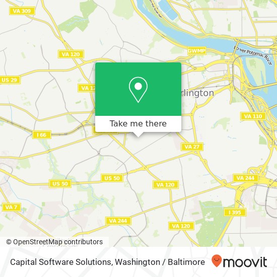 Capital Software Solutions map