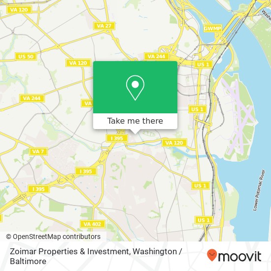 Zoimar Properties & Investment map