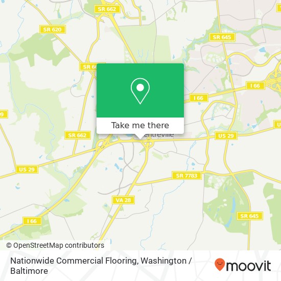 Nationwide Commercial Flooring map