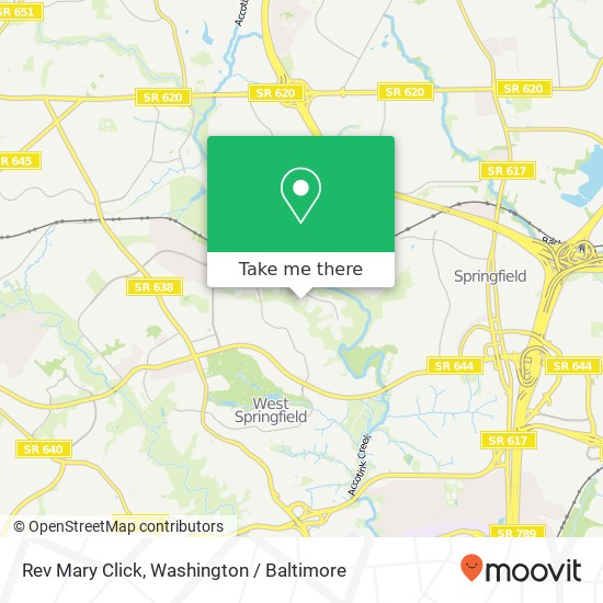 Mapa de Rev Mary Click
