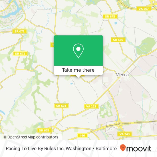 Mapa de Racing To Live By Rules Inc