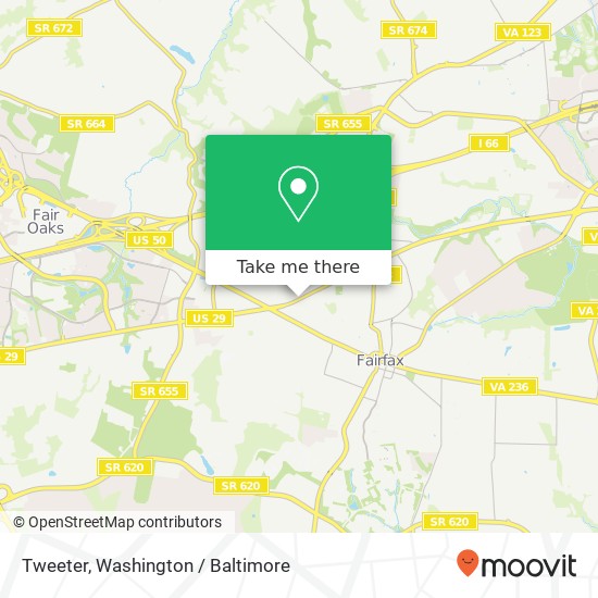 Tweeter map