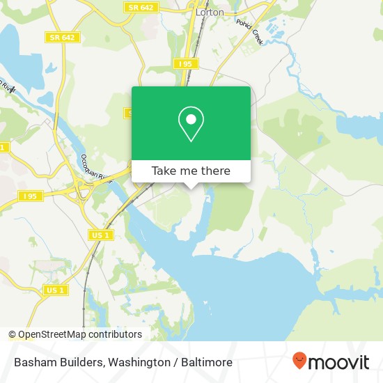 Basham Builders map