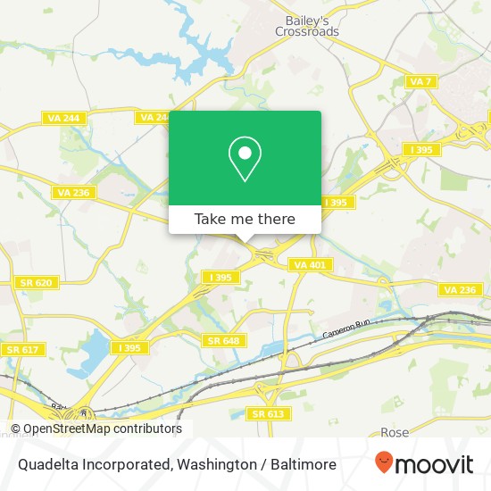 Quadelta Incorporated map