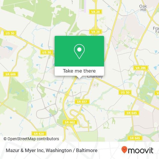 Mapa de Mazur & Myer Inc
