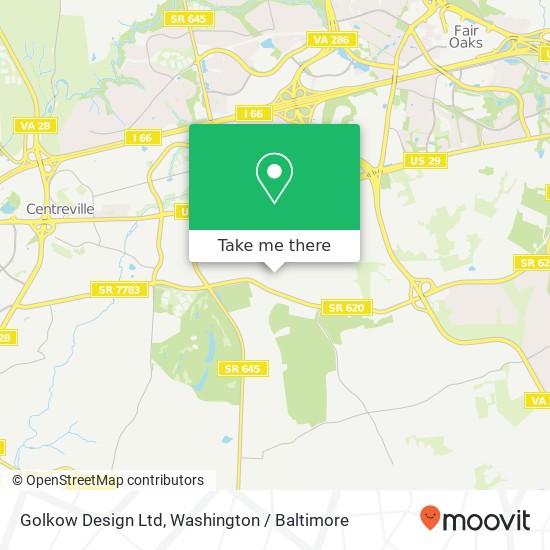 Mapa de Golkow Design Ltd