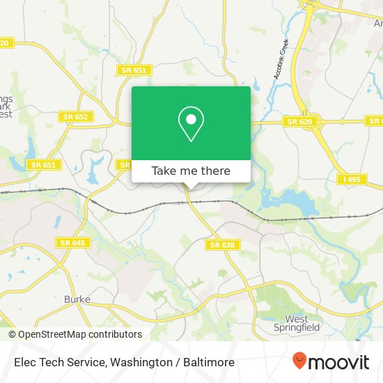 Elec Tech Service map