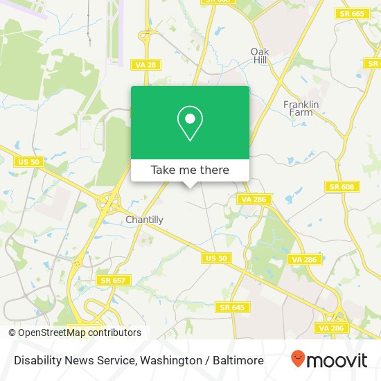 Disability News Service map