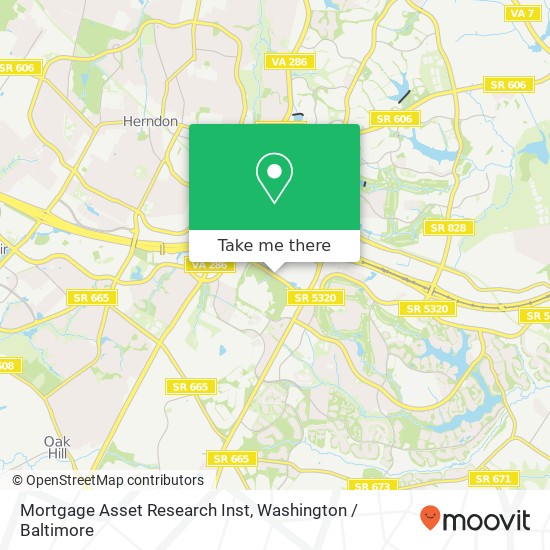 Mortgage Asset Research Inst map