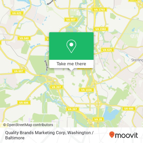 Mapa de Quality Brands Marketing Corp