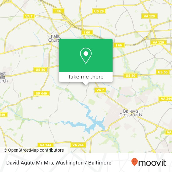 Mapa de David Agate Mr Mrs