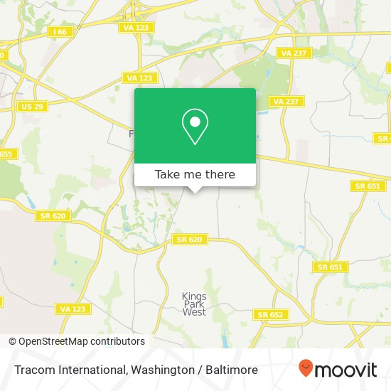 Mapa de Tracom International