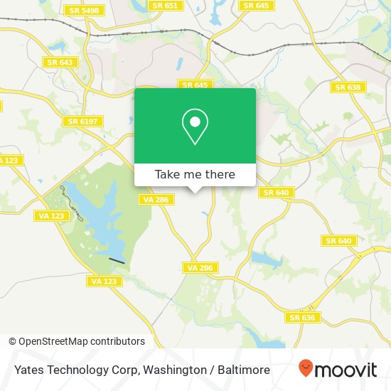 Mapa de Yates Technology Corp