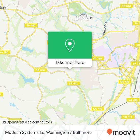 Modean Systems Lc map