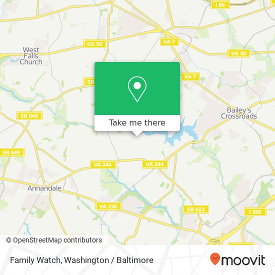 Family Watch map