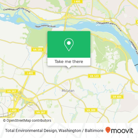 Total Environmental Design map