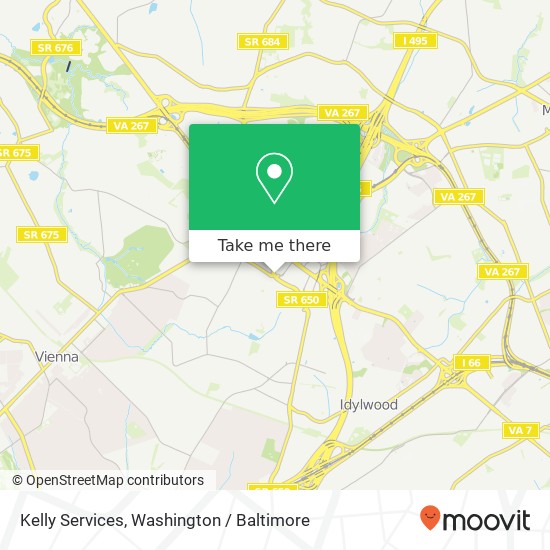 Mapa de Kelly Services