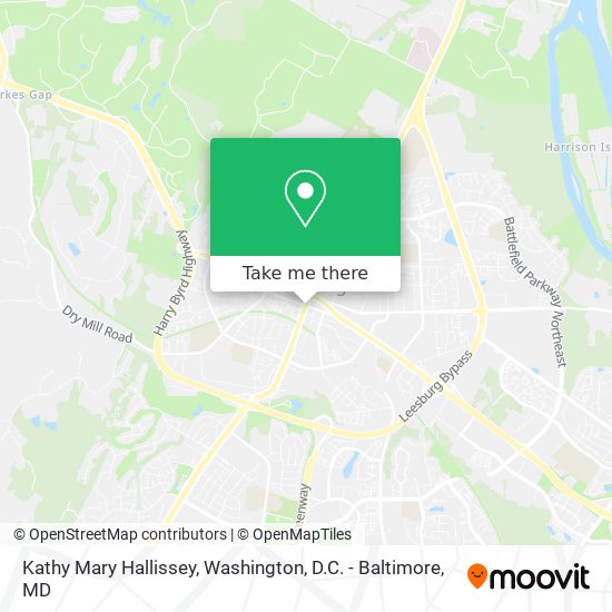 Kathy Mary Hallissey map