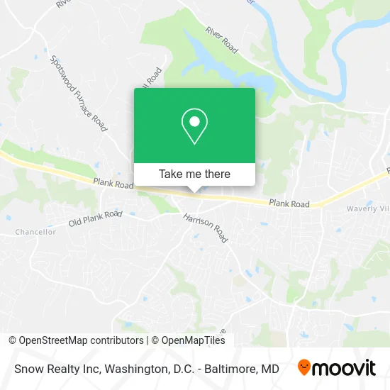 Snow Realty Inc map