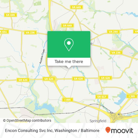 Encon Consulting Svc Inc map