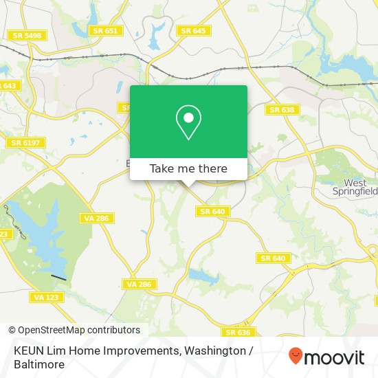 Mapa de KEUN Lim Home Improvements