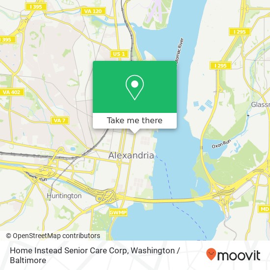 Home Instead Senior Care Corp map