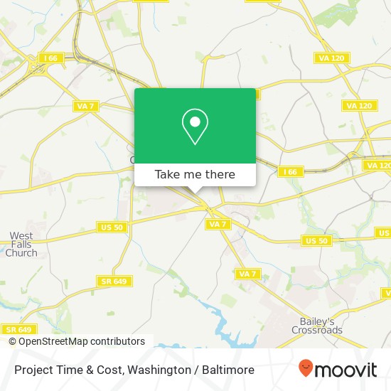 Project Time & Cost map