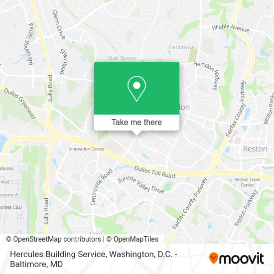 Mapa de Hercules Building Service