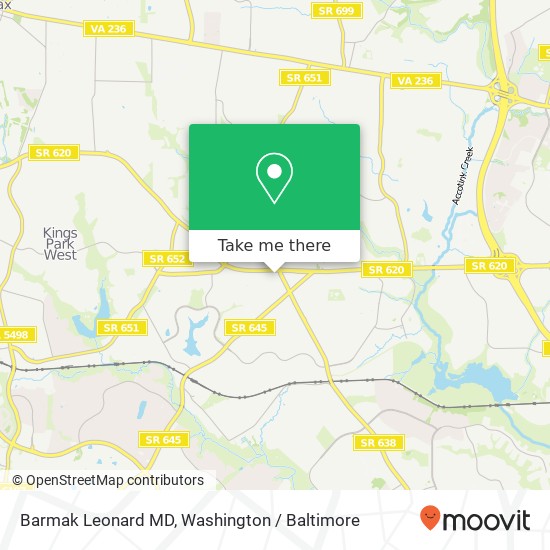 Barmak Leonard MD map